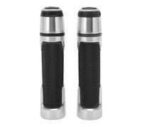 Coperture manopole moto 7/8" 22mm 15/16" 24mm per manubrio Argento 1 coppia