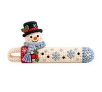 Coperture natalizie per maniglie della porta, protezione per | Calde coperture festive per armadi, camera da letto, soggiorno, armadio, vanità, bagno, armadio, cassettiera
