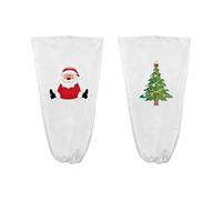 Coperture natalizie per piante invernali, confezione da 2 pezzi, ventilate, per la sicurezza del ghiaccio, per cespugli esterni, cespugli in contenitore, coperture per piante invernali