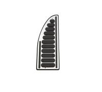 Coperture Pedale Freno E Frizione Per Ford Per Focus 2 3 4 MK2 MK3 MK4 RS ST 2005-2023 Per Kuga Per Fuga Per Volvo V50 2004-2012 Auto Pedale Pad Copertura(1Pc Rest)