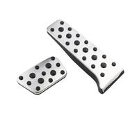 Coperture Pedali Auto Acciaio Inossidabile AT Dell'acceleratore Gas Per Toyota Per Reiz 2010-2017 Per Crown 2015-2017 Freni Pedaliera Auto(AT)