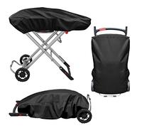 Coperture per barbecue a gas Weber Traveler LP Black 9010053，Copertura BBQ per Weber Copertura Grill,Oxford 600D Impermeabile Antivento,accessori per barbecue