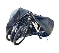 Coperture per bici per 2 o 3 biciclette, [2024 aggiornate] 2XL grandi coperture impermeabili per biciclette da esterno con foro di bloccaggio per biciclette elettriche da strada di montagna