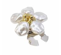 Coperture per Bottoni di Camicia Gemelli con Fiori di Perle | Fermaglio per Gioielli a Forma di Bottoni Per Indumenti Camicie Da Cerimonia Abbigliamento Casual Vestiario Bluse Formali