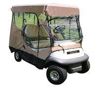 Coperture Per Carrelli Da Golf 4 Passeggeri Impermeabile 600D Golf Cart Golf Cart Antipolvere Antisole Copertura Per Auto Da Club A 4 Posti Copertura Esterna Per Carrello Da Golf (fino A 85 Pollici) (