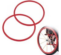 Coperture Per Cerchioni Per Sedia A Rotelle In Silicone Da 22/24 Pollici, Copri Corrimano Per Sedia A Rotelle Copertura Per Sedia A Rotelle Sportiva Per Ruota Posteriore(8,24 inches)