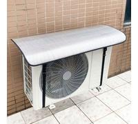 Coperture per Condizionatori da Esterno per Linverno - Resistenti alle Intemperie, al Vento, Isolanti dal Calore E Protezione dai Raggi UV con 2 Cinghie di 110 * 55cm/43 * 22in