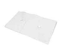 Coperture per Culla per Faccia Monouso, Coperture per Massaggio 100 Pezzi Pentola per il Viso Monouso Design del Buco del Buco del della Copertura per Poggiatesta per Saloni di Bellezza (WHITE)
