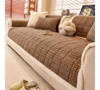 Coperture Per Divano Impermeabili, Antiscivolo, Lavabili E Adatte Agli Animali Domestici, Universali Per Divani Da 1, 2, 3, 4, 5 Posti 70 * 70cm/27,56 * 27,56in Dark-brown 110 * 160cm/43.31 * 62.99in