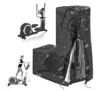Coperture per Ellittica Impermeabile, Coperturaper Ellittiche da Casa,210D /420D Oxford Protettiva Telo per Crosstrainer Macchina per Bicicletta Esercizi Interno All'aperto (Size:420D：140*64*165cm,Col