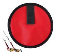 Coperture per esche da pesca per la canna, copertura per esca da pesca,Gancio per asta - Lenza da pesca avvolge il coperchio del gancio Scudo Bait Stoccaggio Protector per mantenere il, rosso, Se