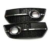 Coperture Per Fendinebbia Per Q5 Standard 2009-2012 8R0807681E 2 PEZZI Paraurti Anteriore Auto Copertura Fendinebbia Griglia Fendinebbia Griglie(Chrome Silver)