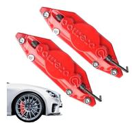 Coperture per freni resistenti al calore, universali, 3D, copertura anteriore e posteriore per SUV, accessori eleganti per freni a disco, protezione premium per componenti del freno, as per image