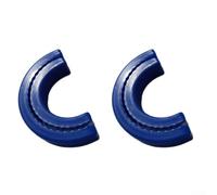 Coperture per gancio di traino, confezione da 2 pezzi, blu, bianco, rosso, accessorio per paraurti anteriore, protezione resistente alle intemperie, elegante aggiornamento per proprietari di camion