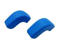 Coperture per gancio di traino paraurti anteriore per Jeep per Wrangler per JK per JL 2007-2023, set di due pezzi per il miglioramento funzionale del punto di traino (blu)