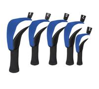 Coperture Per Il Golf Del Club - Coperte Per Club Da Golf A Collo Lungo | Coperture A Prova Di Polvere Per Legno Ibrido E Fairway | Copertine Da Traspiranti Con Etichette Numeriche | Go