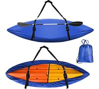Coperture per kayak da esterno, Copertura for canoa for kayak blu, dimensioni multiple(Fit 5.6m to 6m kayak)