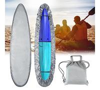 Coperture per kayak da esterno, Copertura protettiva for kayak Oxford for da 2,1 ma 6 m multicolore(Grey,Fit 2.6m to 3m kayak)