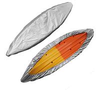 Coperture per kayak da esterno, Kayak Canoa Paddle Board Copertura for barca da pesca Multicolor Dimensioni multiple(Silver,4.5m)