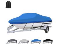 Coperture per kayak da esterno, Telo copribarca for barche da 11-13 piedi 14-16 17-19 20-22 Multicolore(Blue,11-13ft)