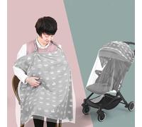 Coperture per l'allattamento con grembiule da allattamento al seno in cotone