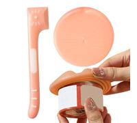 Coperture per lattine di cibo per animali domestici, coperchio in silicone con cucchiaio, coperchi colorati, lavabili in lavastoviglie, mantengono freschi gli avanzi per cani e gatti