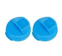 Coperture per lattine per protezione dalle fuoriuscite, riutilizzabili, a prova di schizzi, per bevande di dimensioni standard (blu)