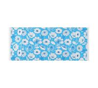 Coperture per lavatrice e asciugatrice con bordo in pizzo con borsa laterale lavabili per lavatrice e asciugatrice per frigorifero, lavatrice a rullo, forno a microonde, 130 x 55,9 cm