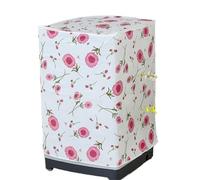 Coperture Per Lavatrici 2 pezzi di copertura impermeabile for lavatrice, asciugatrice, protezione solare, copertura for passaporto, custodia protettiva in argento rivestito, rullo con cerniera Per La