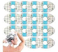 Coperture per le orecchie impermeabili - Coperture per le orecchie per la doccia, adesivi impermeabili per le orecchie, nastri per le orecchie per la doccia, 60 pezzi di protezioni uditive per film