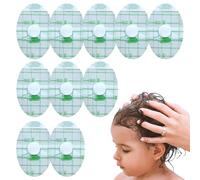 Coperture Per Le Orecchie Impermeabili - Protezioni Per La Doccia Per Il Nuoto Per Bambini | Adesivi Per Orecchie Usa E Getta Da 100 | Bambini Aurnici Per Bambini Regolabili Per Tintura