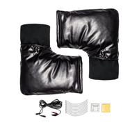 Coperture per manubrio per moto invernali, 12 V, impermeabili, a temperatura costante, per ATV, per moto, ciclismo, ATV e bici elettrica