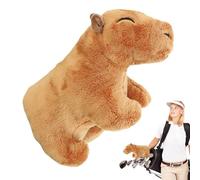 Coperture per mazze da golf Capybara, coperture per teste da golf Capybara - Testa dei cartoni animati per boschi, copertura della testa per club per amanti del golf, copertura della testa del driver