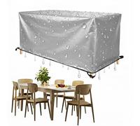 Coperture per Mobili da Giardino 100x60x80cm / Lunghezza x Larghezza x Altezza Telo Copri Impermeabili per Tavolo e Sedie Copridivano da Esterni in Poliestere Tessuto Oxford 420D Antivento Antineve