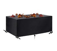 Coperture per Mobili Da Giardino 190x100 Copertura Dei Mobili Da Giardino,Copri Tavolo Da Esterno Antipolvere,Antivento,Antineve per Divani E Altri Tavoli Da Giardino- Nero 190x100x74cm/LxWxH