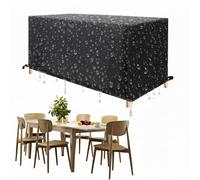Coperture per Mobili da Giardino 250x200x40cm / Lunghezza x Larghezza x Altezza Telo Copri Impermeabili per Tavolo e Sedie Copridivano da Esterni in Poliestere Tessuto Oxford 420D Antivento Antineve