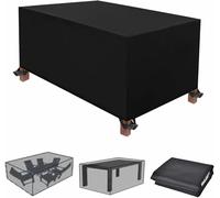 Coperture per mobili da Giardino Impermeabile 260x160x105cm/lxwxh in Tessuto Oxford Tessuto anticarico Anti-UV Giardino Esterno Rettangolare Divano Rattan Set da Tavolo da Giardino mobili ra
