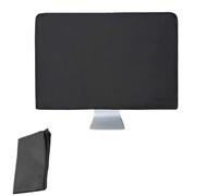 Coperture per Monitor 1PC Monitor Copertura Antipolvere Custodia Schermo Computer Desktop Nero Tessuto Oxford Spesso Impermeabile Protettore Multi Formato(Color-03)