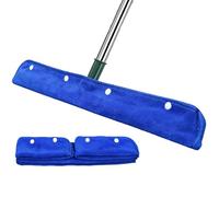 Coperture per mop - Copertura per tergipavimento riutilizzabile e lavabile da 35x7 cm, di pulizia assorbente sostitutivo, tampone per la rimozione della polvere e 'acqua | Accessorio per la