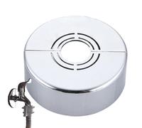 Coperture per nascondere tubi - Coperture per tubi da parete in ABS per bagno | Piastre di copertura per tubi leggere, copertura decorativa per foro del lavello della cucina, copertura da parete per t