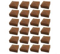 Coperture per pali di recinzione per strutture in legno, eleganti e resistenti alle intemperie, scegli tra 4, 12 o 24 per adattarsi a tutti i progetti esterni (24 pezzi)