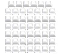 Coperture per pali per recinzione per piscina adatte a pali quadrati cavi da 1 5 pollici proteggono i bordi e migliorano la sicurezza della piscina (48 pezzi)