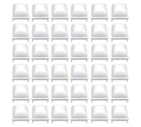 Coperture per pali per recinzioni per piscina, foro per recinzione per piscina, per pali quadrati cavi in materiale plastico PP per JW ed Esther Williams Pool Deck fuori terra (36 pezzi)