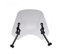 Coperture Per Parabrezza Moto Per Benelli Leoncino 500 Deflettori Vento Anteriori Con Staffe E Cupolino Deflettore Moto(Fumo)