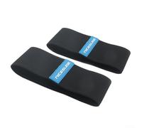 Coperture per pattini a rotelle, anti usura e antigraffio, blu nero per rosa (LS (25-33 taglie) nero)