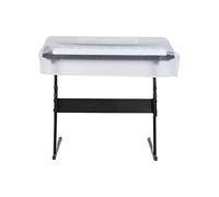 Coperture per pianoforte, copertura trasparente per tastiera elettronica, pieghevole, a prova di sporco, antipolvere, impermeabile, per lezioni di musica, casa, aula 88/61/76 tasti