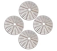 Coperture per Piante - 4 Pezzi 30x2 Cm Copertura Protettiva Tagliabile E Traspirante per Piante da Interno - per Interni Ed Esterni Casa Appartamento Giardino Via Verdura 30x30x2,5 Cm