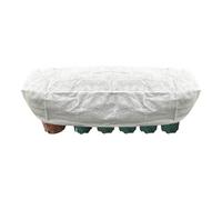 Coperture per piante invernali - Protezione antigelo in tessuto non tessuto con coulisse e cerniera, copertura per arbusti, alberi e ortaggi | Custodie resistenti per piante da giardino Tess