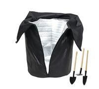 Coperture per Piante per la Stagione Invernale - Borsa Termica AntiCon Cerniera A Cordino | Copertura Per La Protezione Delle Piante Dal ,Per Arbusti Alberi Da Frutto Giardino All Aperto Patio