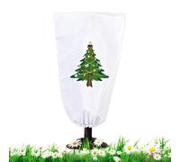 Coperture Per Piante Per L'Inverno,Barriera Neve Coperta Traspirante - Copertura a Tema Natalizio per Piante in Gelido Invernale | per Ortaggi Colture Frutta Arbusti Prato Albero Rosa Giardino